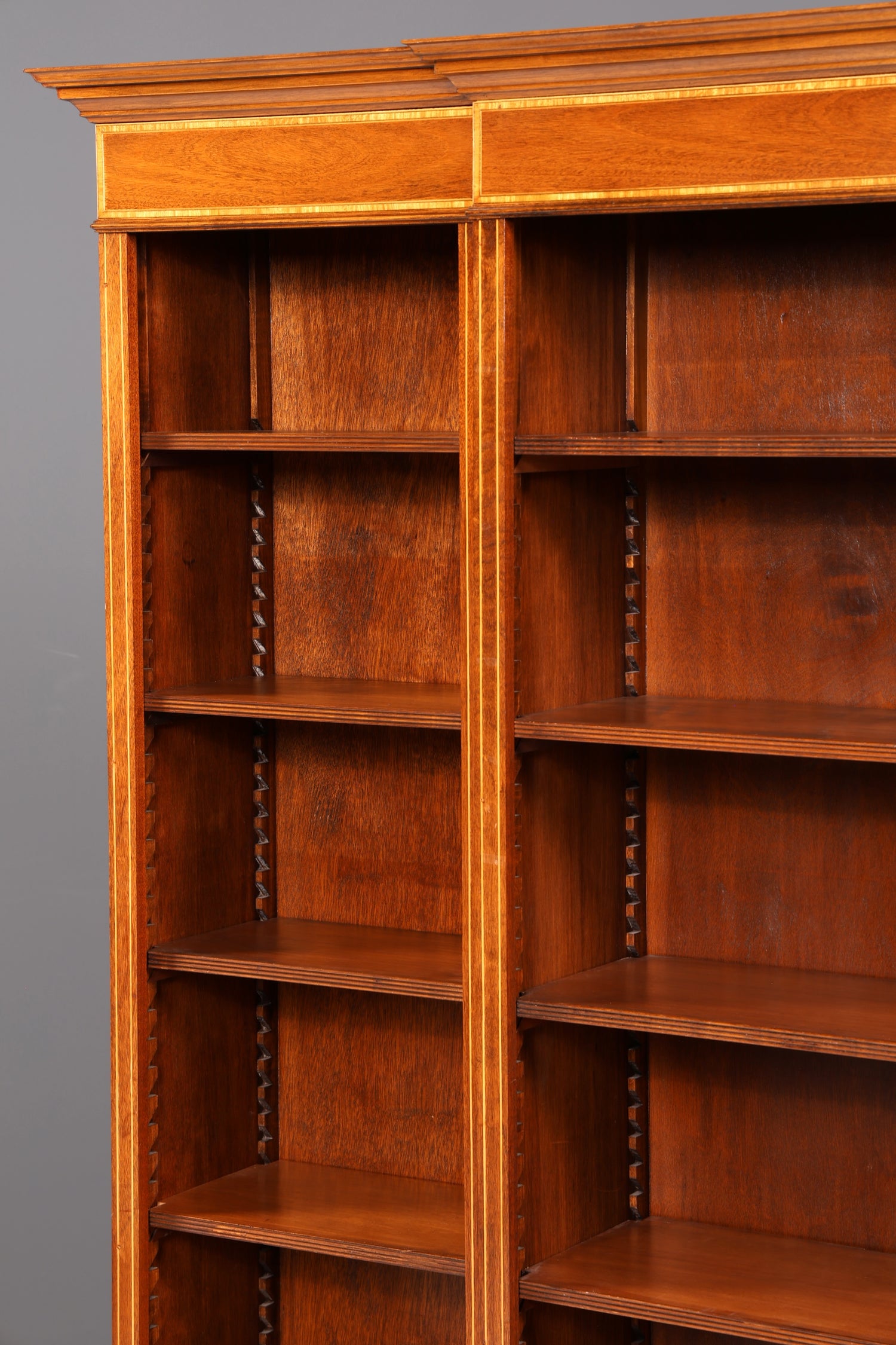 Wunderschönes Englisches XXL Bücherregal Antik Regal Bookshelf Buchablage 60s Bibliothek