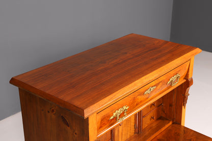 Edler Gründerzeit Sekretär Vertiko Highboard Louis Philippe Kommode Antik um 1880 Schreibsekretär