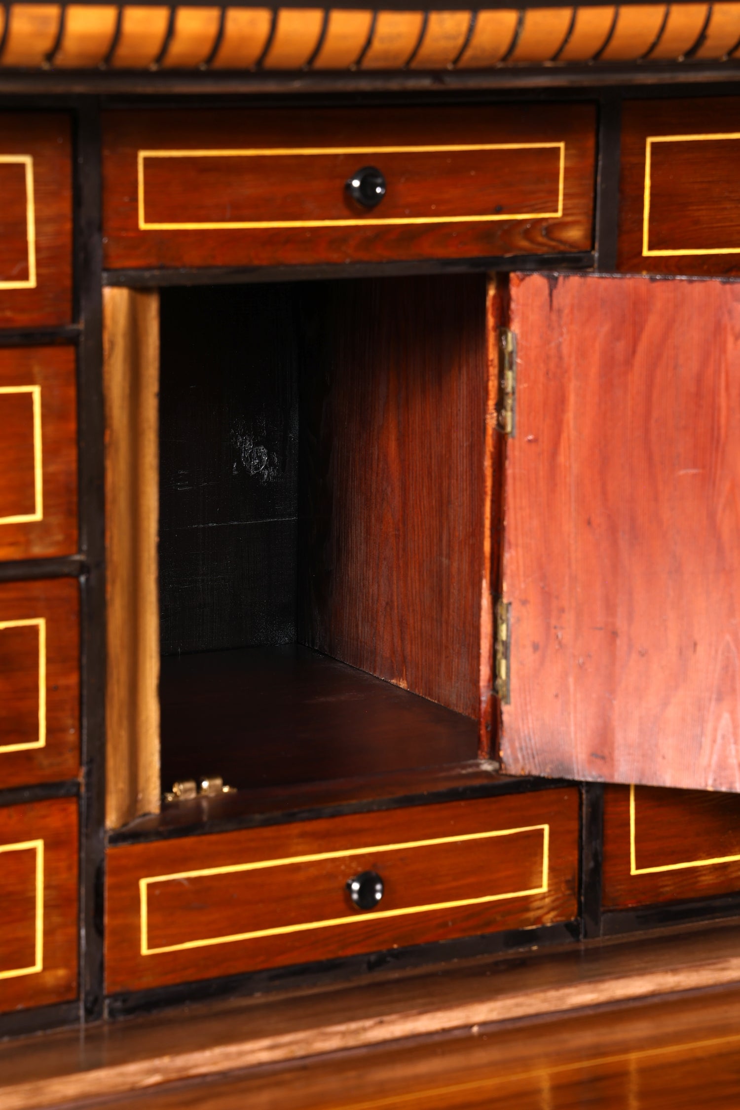 Wunderschöner Antik Sekretär echt Holz Schreibkommode Vertiko Schubladenkommode Schreibtisch