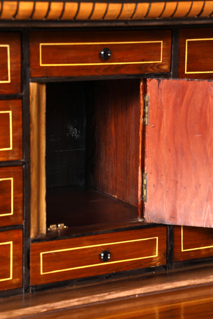 Wunderschöner Antik Sekretär echt Holz Schreibkommode Vertiko Schubladenkommode Schreibtisch