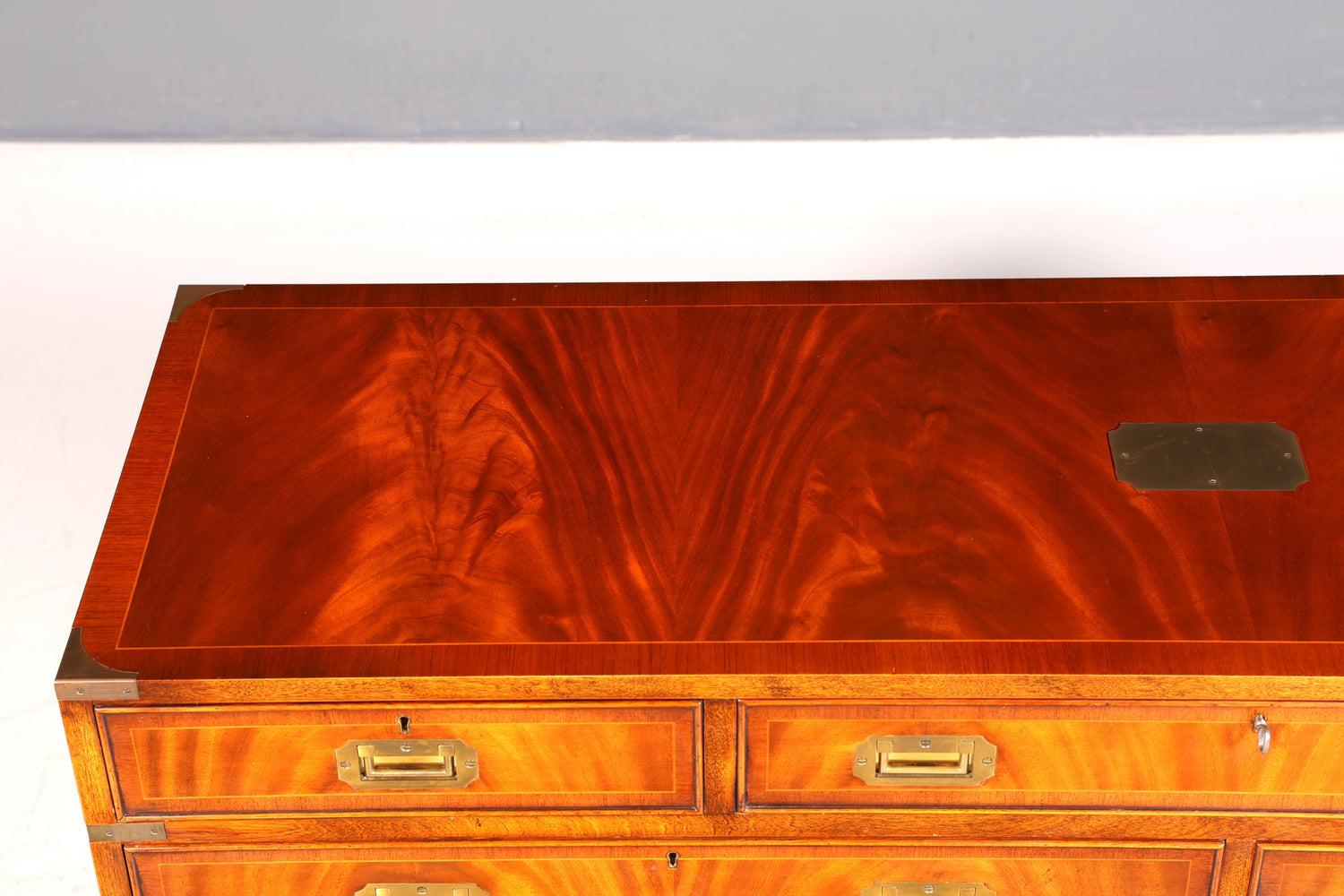 Traumhaftes Maritim Sideboard Englische Schiffs Kommode Englisch Antik Schrank Military Chest