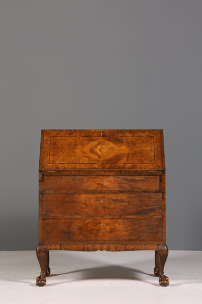 Wunderschöner Sekretär um 1930 Büro Kommode echt Holz Schreibtisch Bürokommode Office Secretary