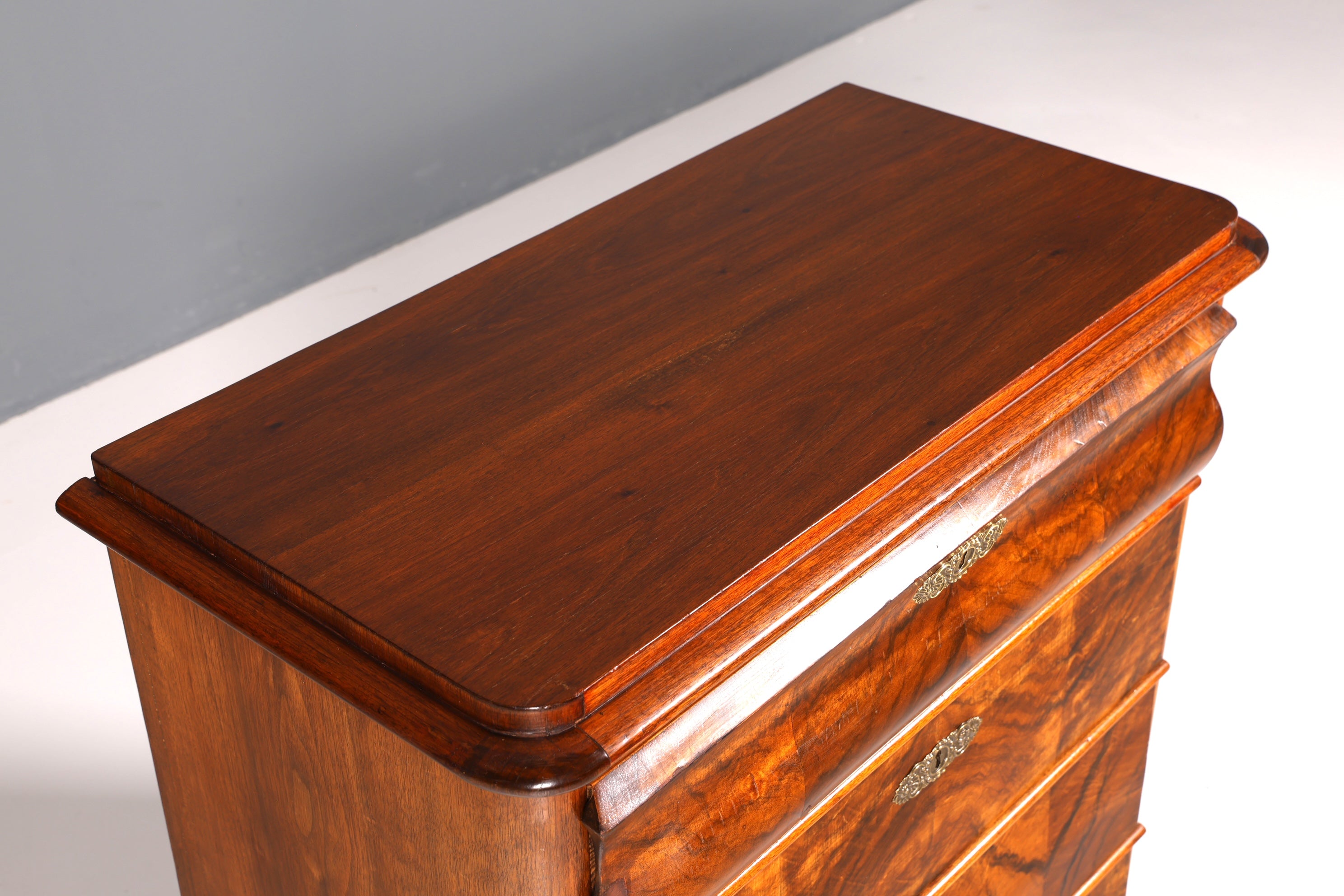 Stylish Louis Philippe chest of drawers, Gründerzeit style, Vertiko, chest of drawers, circa 1880