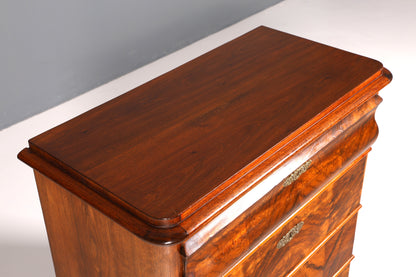 Stylish Louis Philippe chest of drawers, Gründerzeit style, Vertiko, chest of drawers, circa 1880