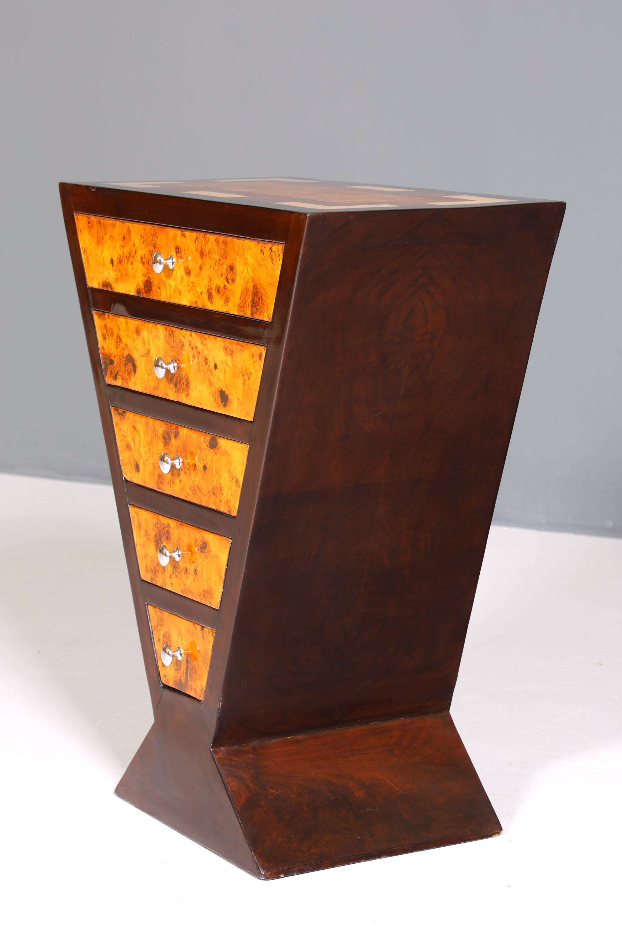 Traumhaftes Art Deco Stil Highboard Kommode Antik Stil Konsolen Tisch