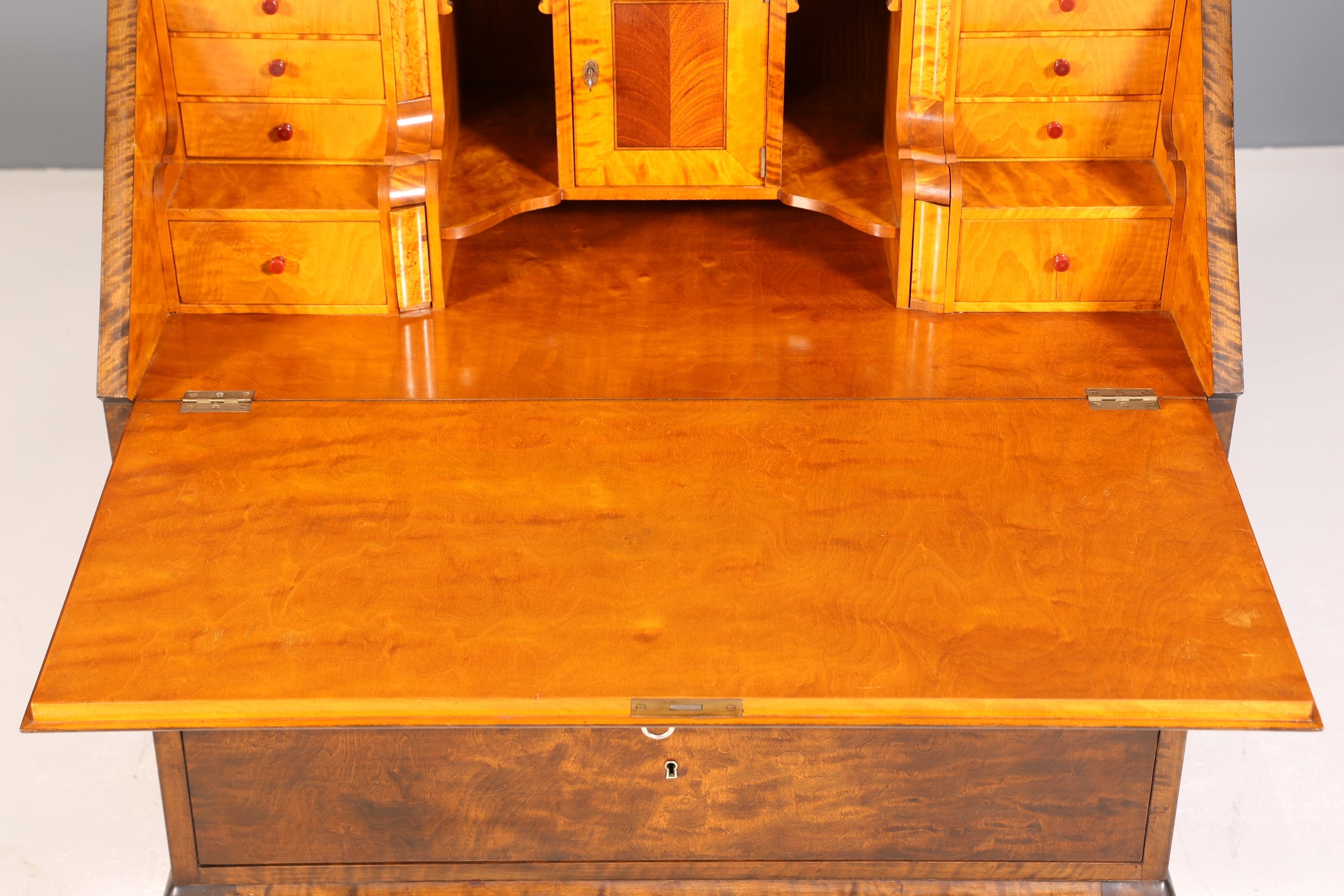 Wunderschöner Sekretär um 1930 Büro Kommode echt Holz Schreibtisch Bürokommode Office Secretary