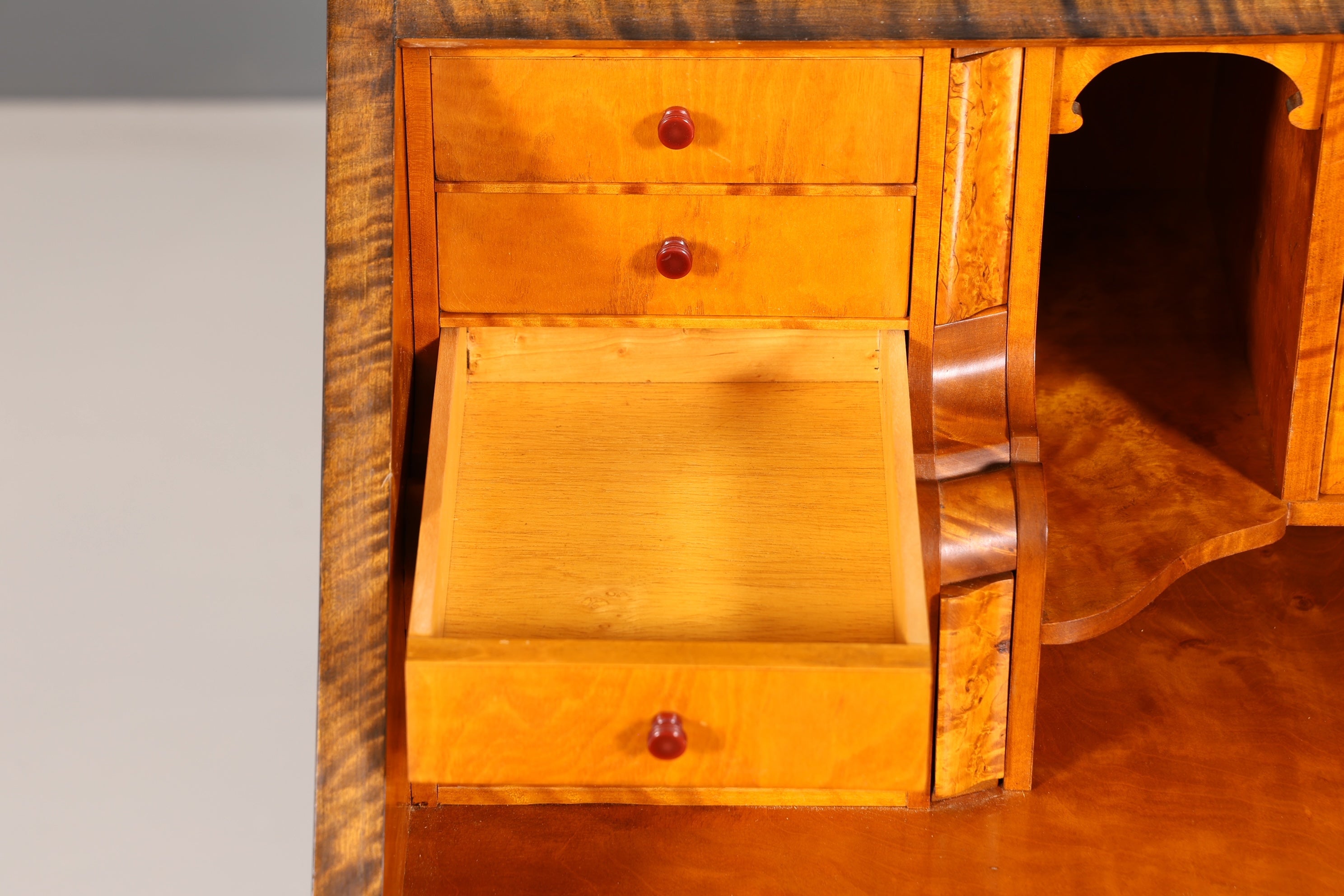 Wunderschöner Sekretär um 1930 Büro Kommode echt Holz Schreibtisch Bürokommode Office Secretary