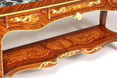 Wunderschöner Barock Stil Konsolen Tisch Marmor Antik Stil Intarsien Konsole
