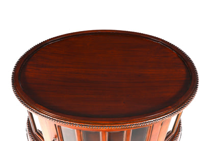 Beautiful, delicate Chippendale bar cabinet, real wood tea cabinet in Art Nouveau style, display cabinet