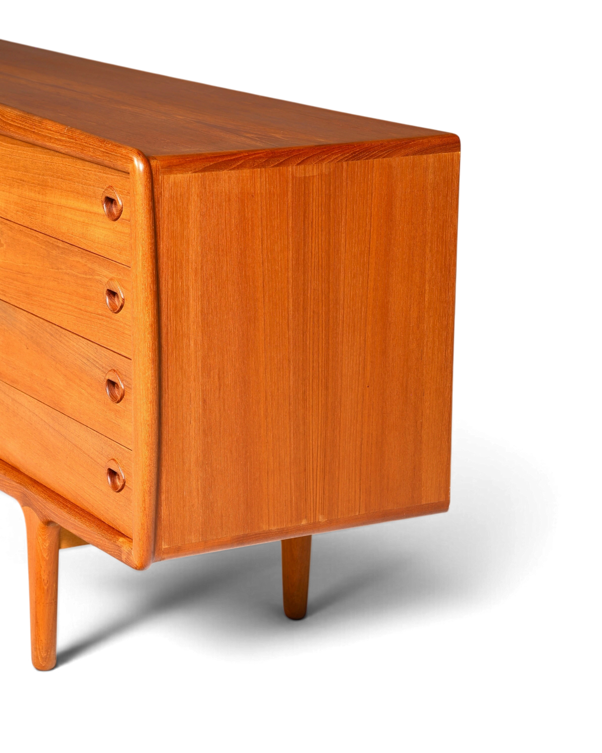 Beeindruckendes Original H.P. Hansen XXL Sideboard Teak Holz TV Kommode Vintage Schrank