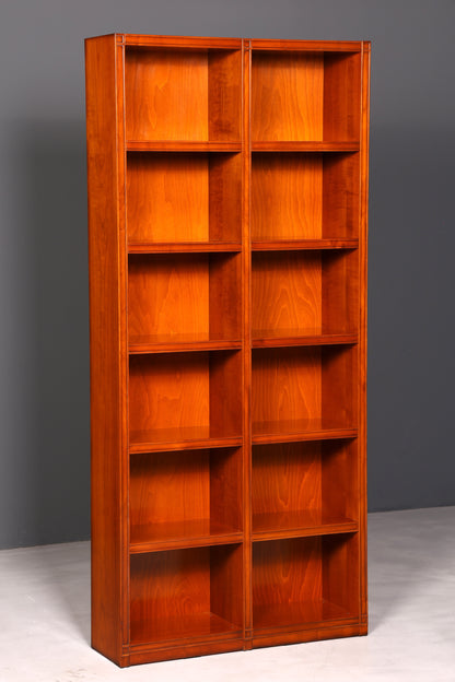 Wunderschönes XXL Englisches Bücherregal Eibe Antik Regal Standregal Bookshelf Buchablage echt Holz