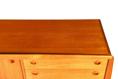 Beeindruckendes Original H.P. Hansen XXL Sideboard Teak Holz TV Kommode Vintage Schrank
