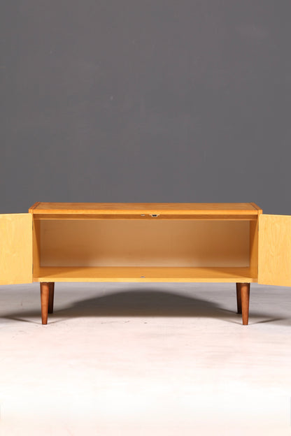 Beautiful Original Hellerau Mid-Century Dresser Model 427 Sideboard TV Cabinet Vintage Solid Wood