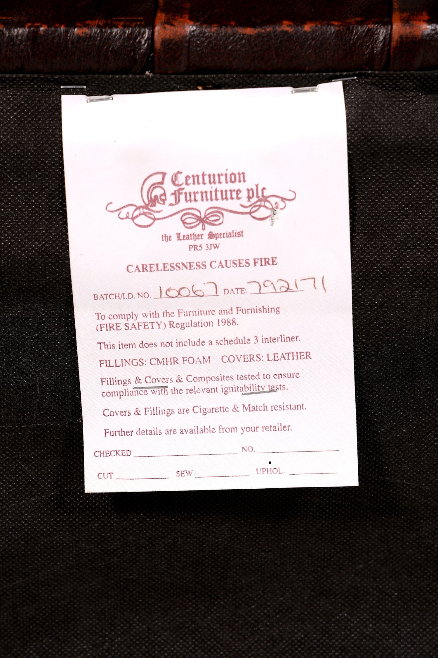 Beautiful original Chesterfield Centurion armchair English armchair English men&