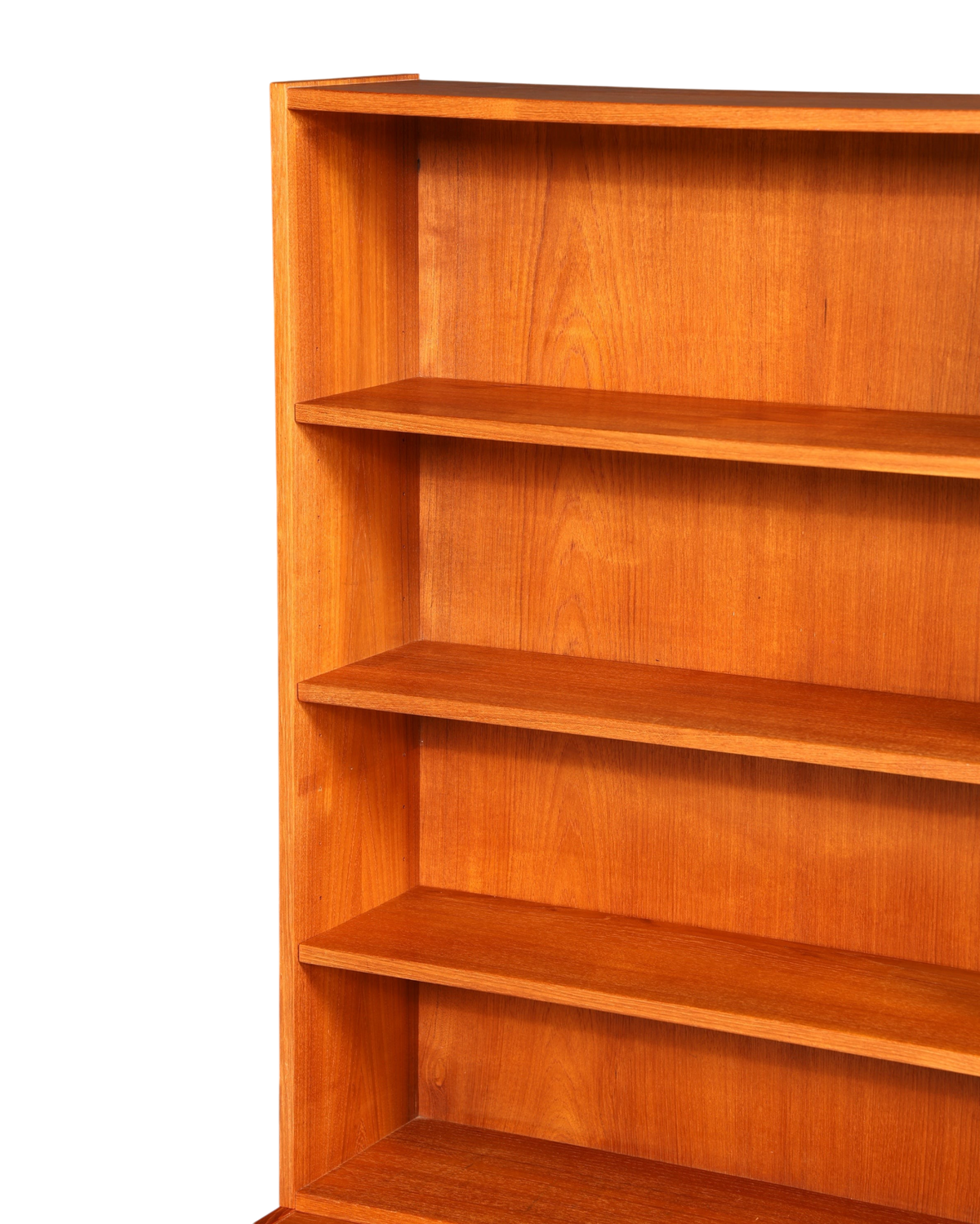 Hauptstadt Möblerei Mid Century Regal aus Holz im dänischen Design mit verstellbaren Einlegeböden