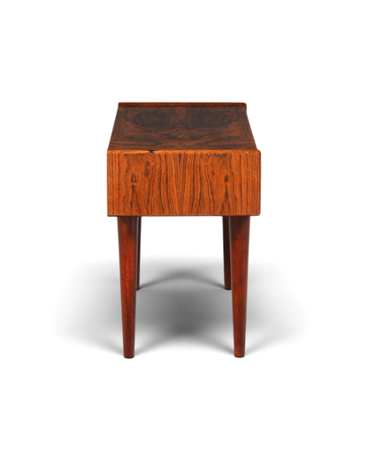 Hauptstadt Möblerei Mid Century palisander yan görünüm vintage tv komodini ve retro ahşap yan sehpa