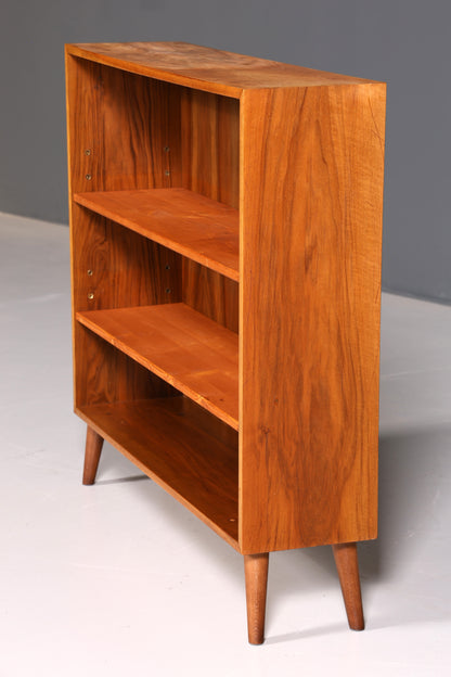 Stylish original Musterring shelf, mid-century modern bookcase, retro real wood book storage