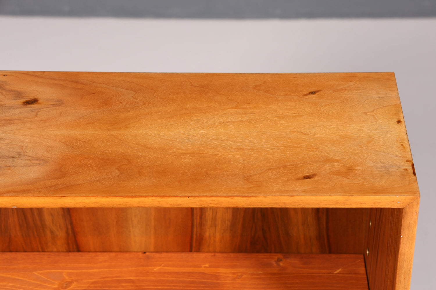 Stylish original Musterring shelf, mid-century modern bookcase, retro real wood book storage