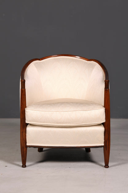 Edler Art Deco Sessel Clubsessel Loungesessel Armlehnsessel Vintage Polstersessel 1 von 2