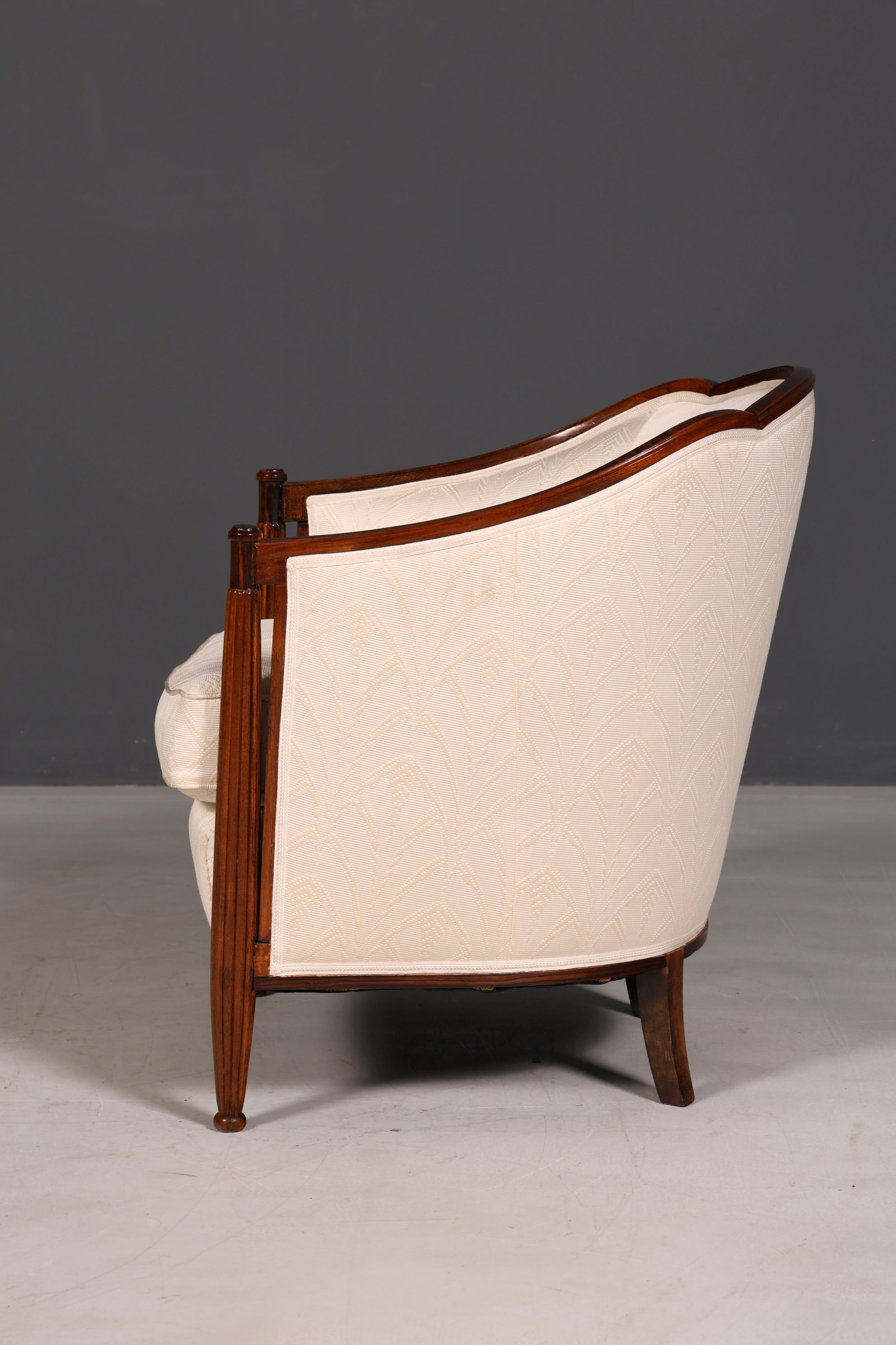 Edler Art Deco Sessel Clubsessel Loungesessel Armlehnsessel Vintage Polstersessel 2 von 2