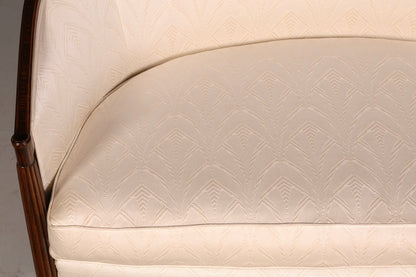 Edles Art Deco Sofa Sitzbank 2-Sitzer Vintage Loungesofa Polstersofa Salonsofa