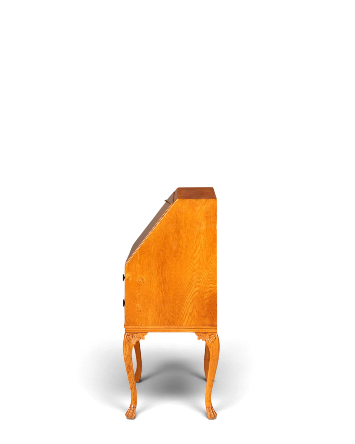 Wunderschöner Sekretär Chippendale Stil Antik um 1940 Büro Kommode Schreibkommode