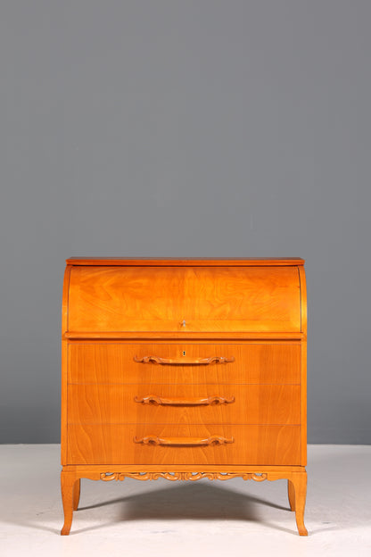 Stilvoller Sekretär um 1930 Büro Kommode echt Holz Sekretär Schreibtisch Kommode