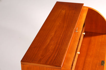 Stilvoller Sekretär um 1930 Büro Kommode echt Holz Sekretär Schreibtisch Kommode