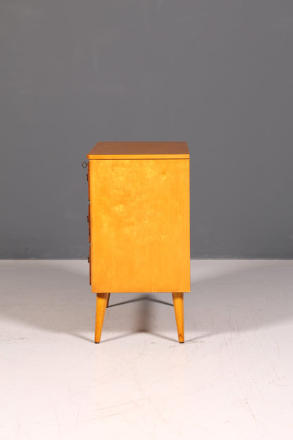 Wunderschöne Mid Century Kommode Vintage Flurkommode Schubladenkommode Retro 60er Holz