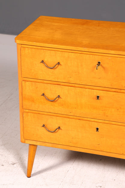 Wunderschöne Mid Century Kommode Vintage Flurkommode Schubladenkommode Retro 60er Holz