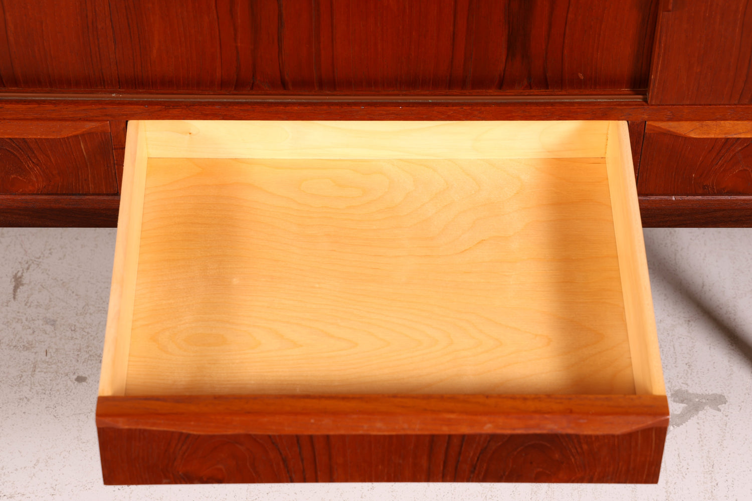 Traumhaftes Mid Century Highboard  Danish Design Sideboard Vintage Retro 60er Jahre Bürokommode Schrank Skandinavisch Holz