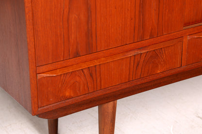Traumhaftes Mid Century Highboard  Danish Design Sideboard Vintage Retro 60er Jahre Bürokommode Schrank Skandinavisch Holz