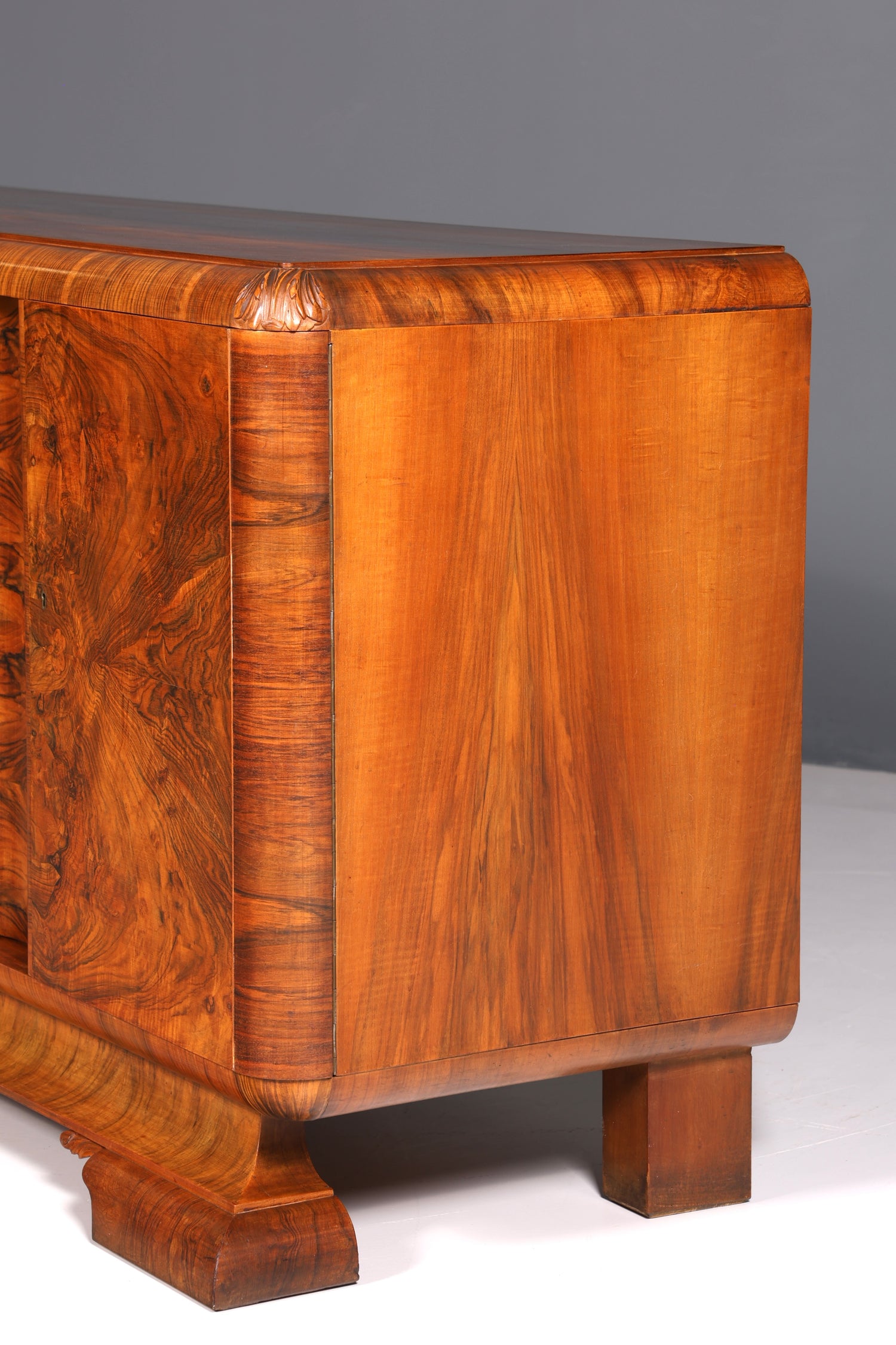 Wunderschönes Original Art Deco Sideboard Antik Schrank TV Kommode Buffet um 1930