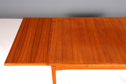 Stilvoller Mid Century Esstisch ausziehbarer Danish Design Teak Holz Küchentisch Esszimmer Tisch