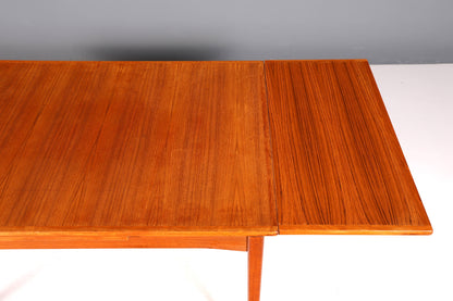 Stilvoller Mid Century Esstisch ausziehbarer Danish Design Teak Holz Küchentisch Esszimmer Tisch