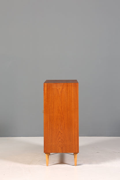 Wunderschöner Mid Century Schrank 60er Jahre Bücherregal Aktenschrank Wäscheschrank 1 von 2