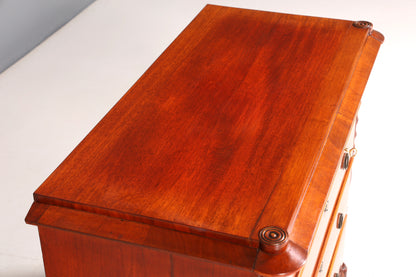 Stilvolle Biedermeier Kommode Louis Philippe Antik Schubladen Kommode Wäschekommode