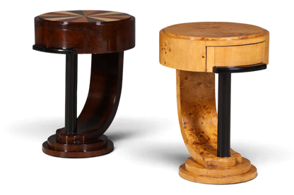 Traumhafter Art Deco Stil Beistelltisch Antik Stil Tisch Luxus Ablagetisch Birke Kommode