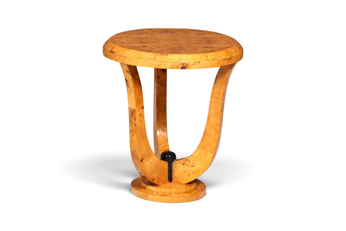 Wunderschöner Art Deco Stil Beistelltisch Antik Stil Tisch Luxus Couchtisch