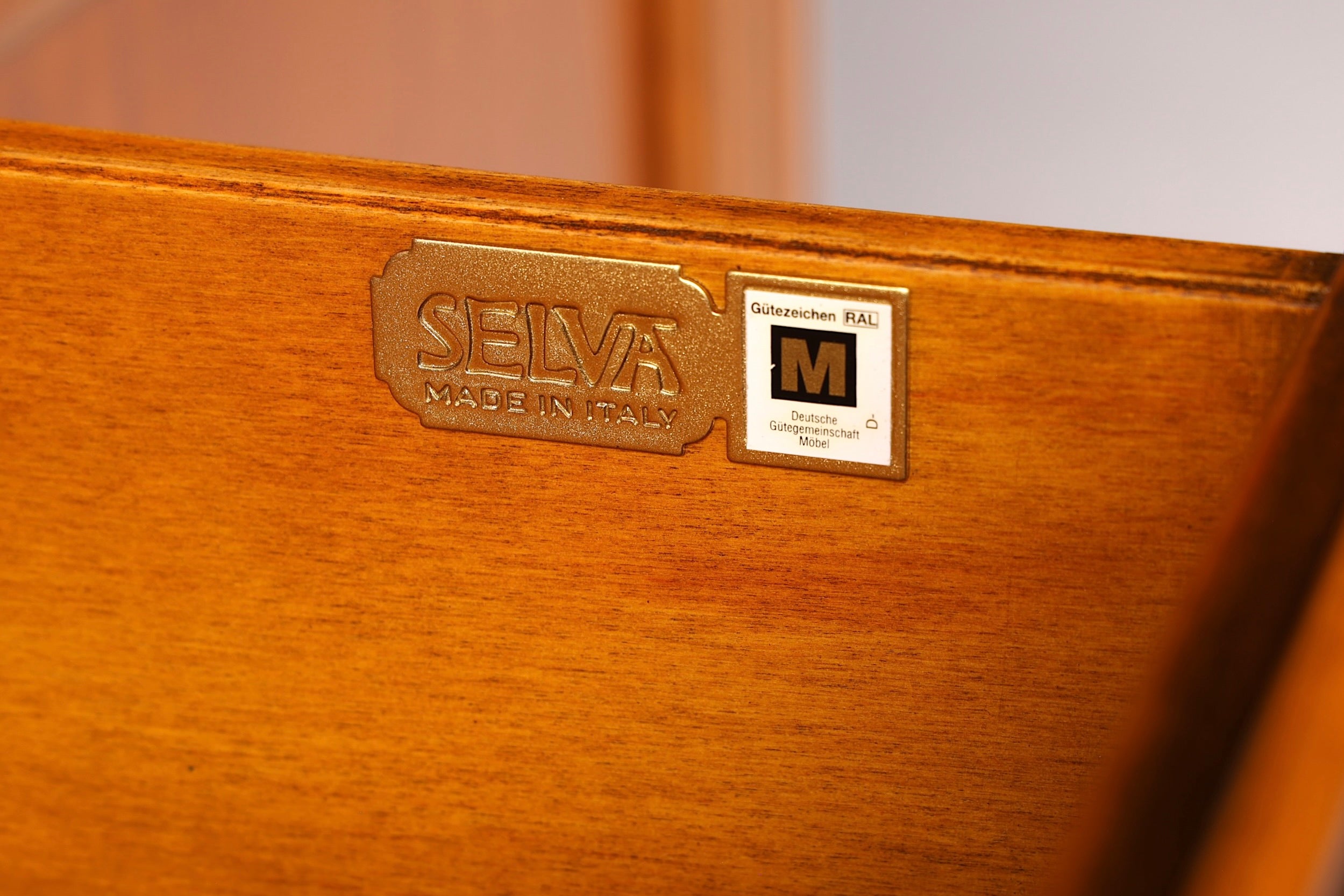 Beautiful original Selva sideboard, Villa Borghese, antique-style cabinet, chest of drawers, buffet, sideboard