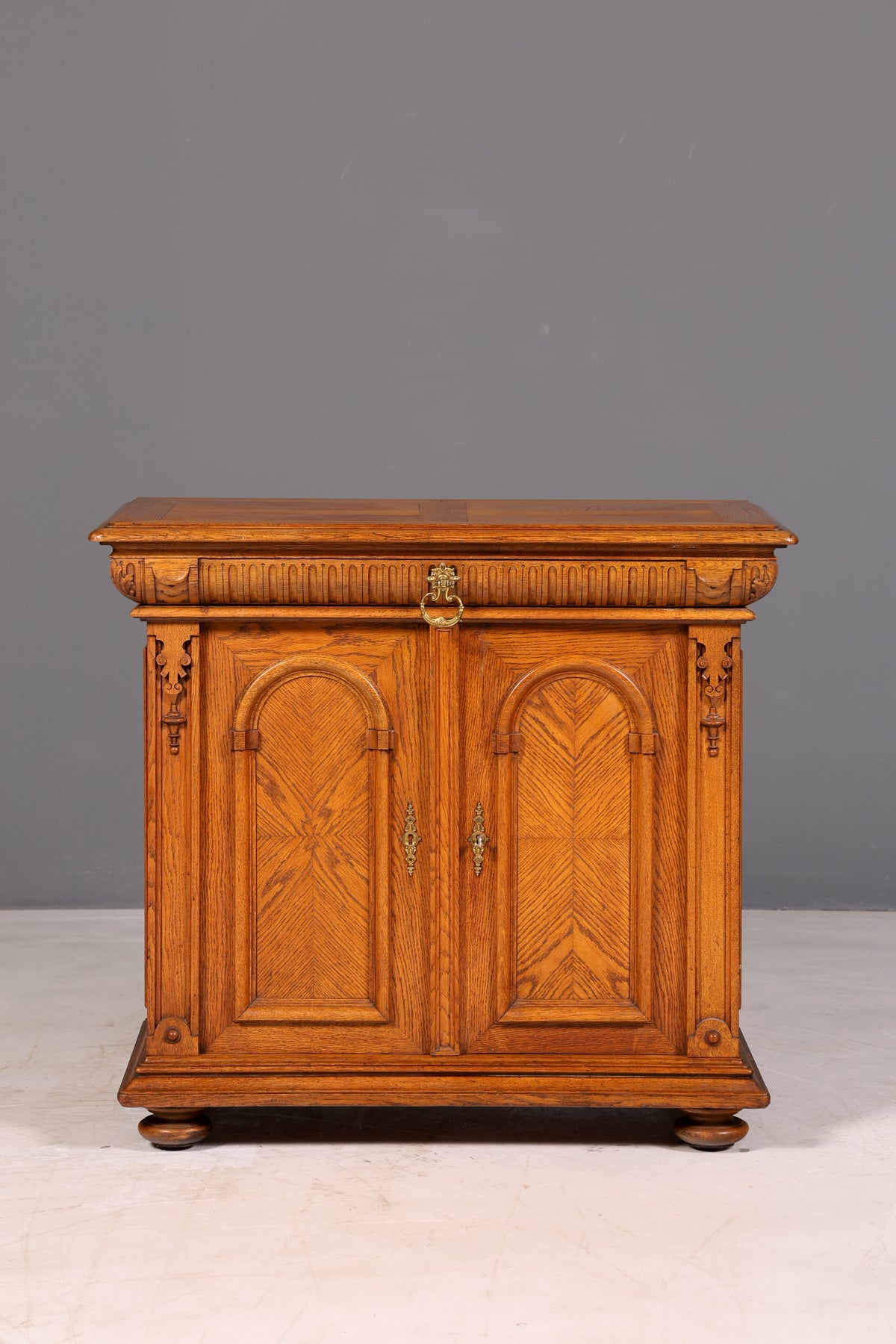 Traumhafter Gründerzeit Schrank Sideboard Antik Kommode Louis Philippe Anrichte Vertiko