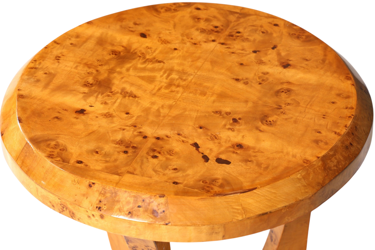 Wunderschöner Art Deco Stil Beistelltisch Antik Stil Tisch Luxus Couchtisch