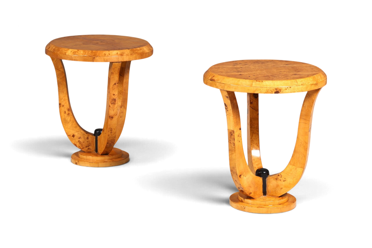 Wunderschöner Art Deco Stil Beistelltisch Antik Stil Tisch Luxus Couchtisch