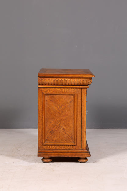 Traumhafter Gründerzeit Schrank Sideboard Antik Kommode Louis Philippe Anrichte Vertiko