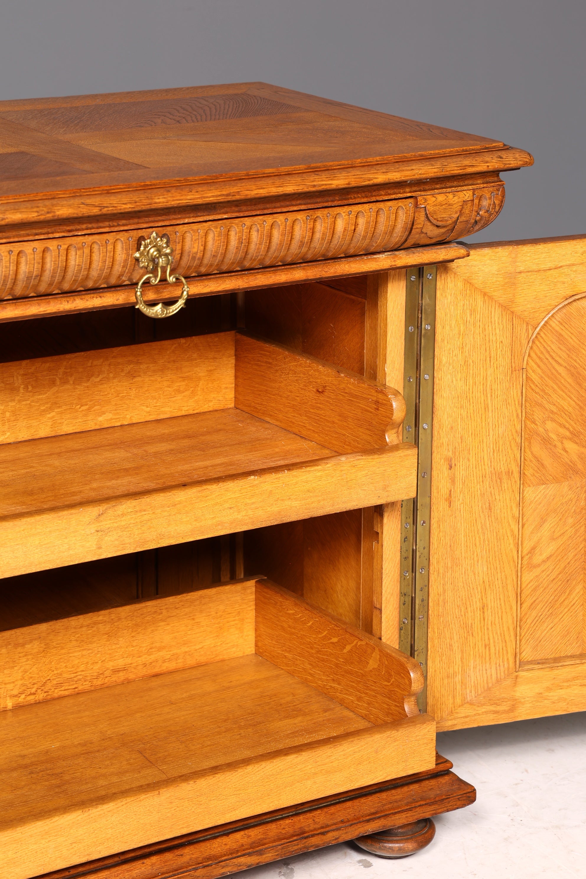 Traumhafter Gründerzeit Schrank Sideboard Antik Kommode Louis Philippe Anrichte Vertiko