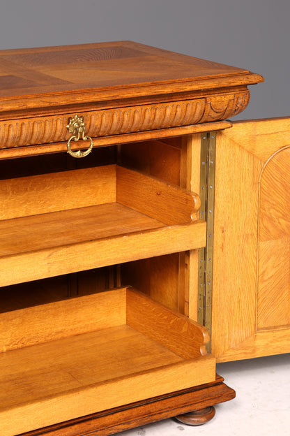 Traumhafter Gründerzeit Schrank Sideboard Antik Kommode Louis Philippe Anrichte Vertiko