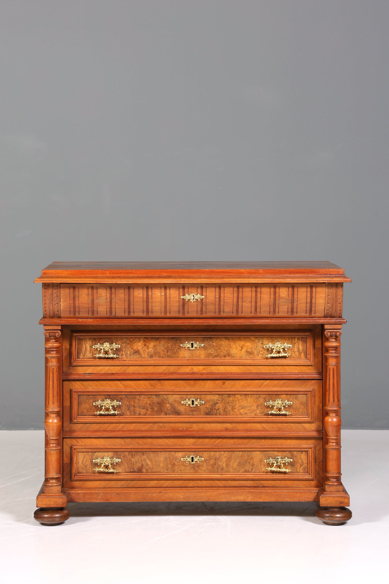 Traumhafte Gründerzeit Kommode Jugendstil Antik Sideboard Schubladenkommode Wäschekommode