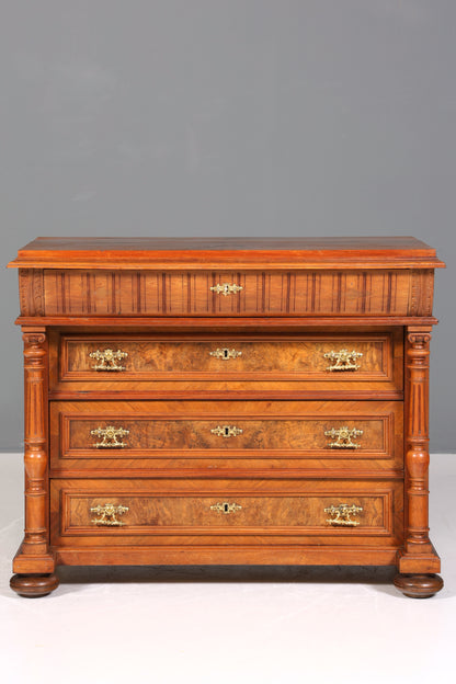 Traumhafte Gründerzeit Kommode Jugendstil Antik Sideboard Schubladenkommode Wäschekommode