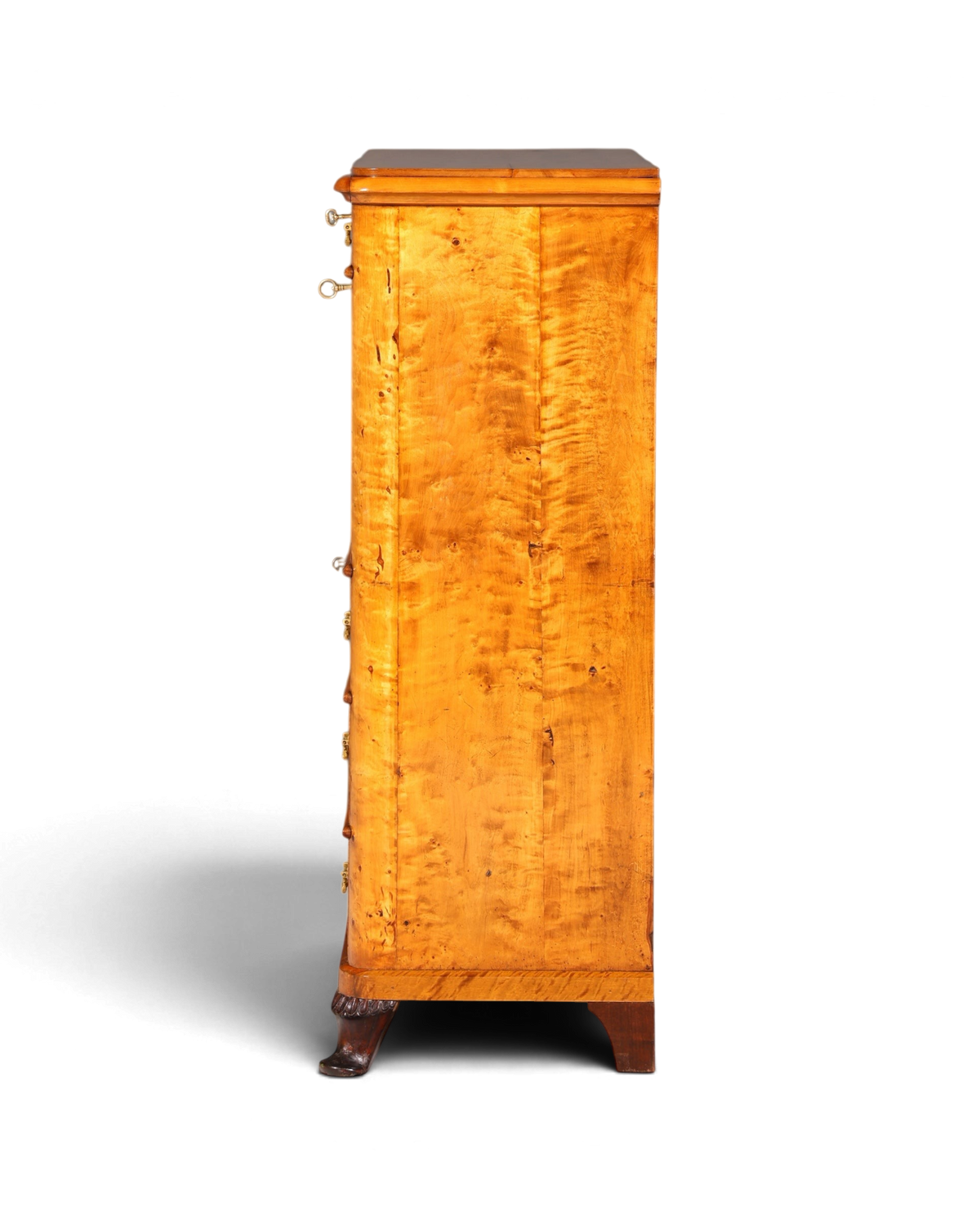 Stilvoller Biedermeier Sekretär Louis Philippe Vertiko Antik Kommode Schreibkommode Office Desk