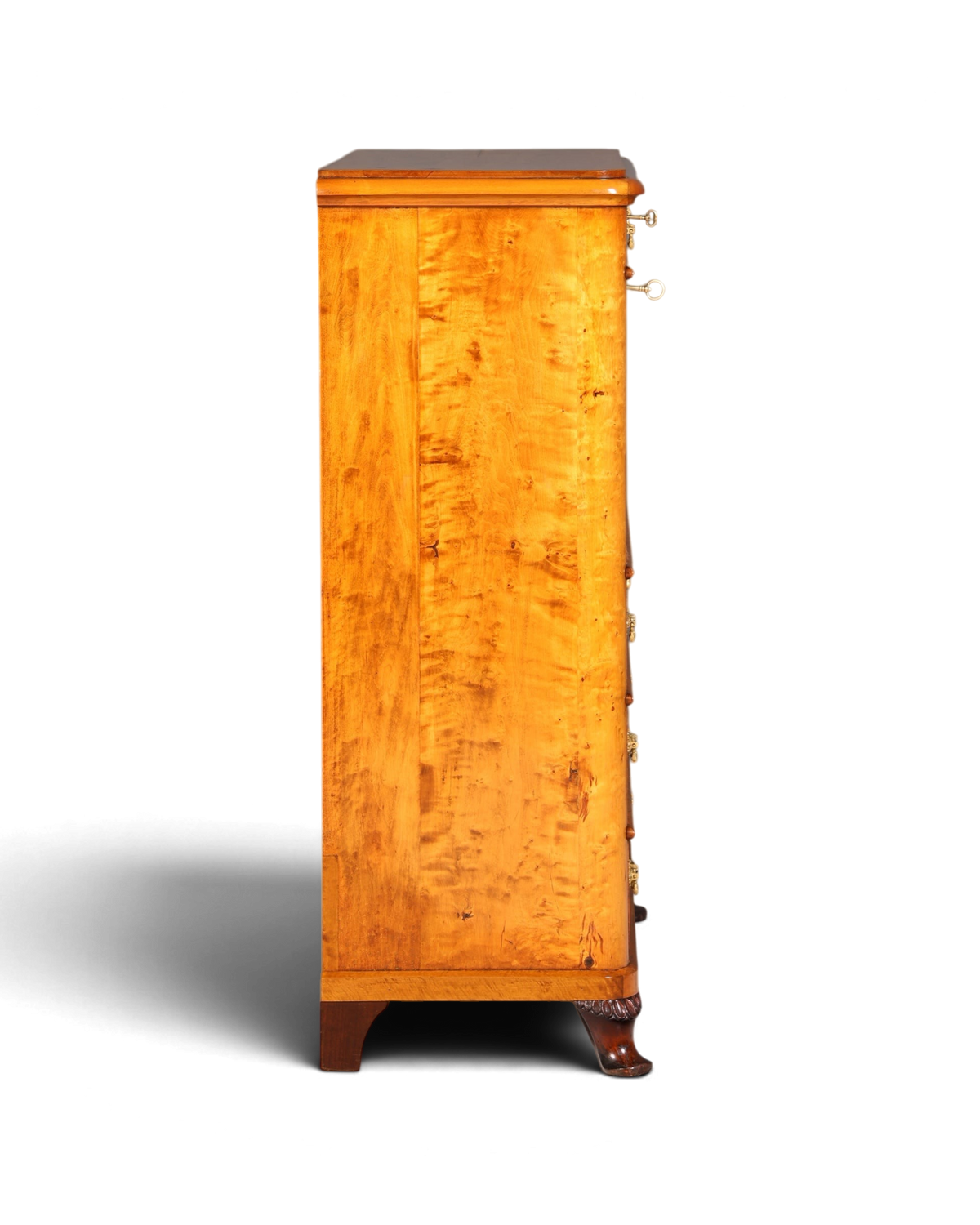 Stilvoller Biedermeier Sekretär Louis Philippe Vertiko Antik Kommode Schreibkommode Office Desk